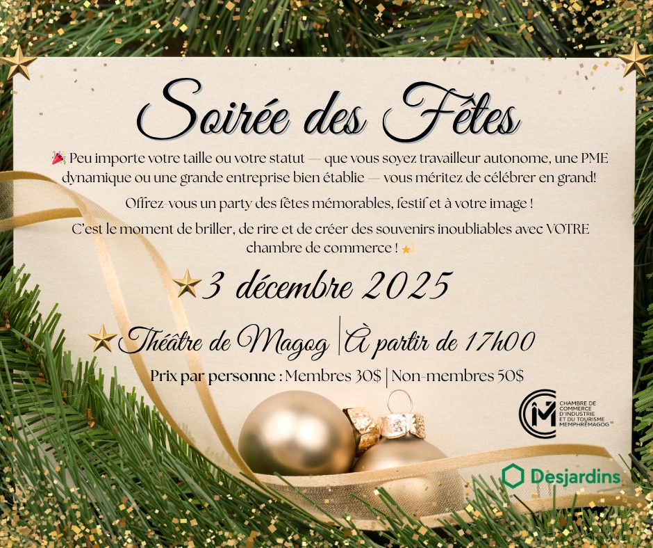 5 à 7 des fêtes 2025